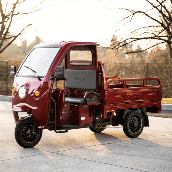 VOLTA VT5+ PRO ELEKTRO-LASTENDREIRAD MIT HAUBE 25-45 KMH